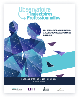 Couverture du rapport de l'Observatoire des trajectoires professionnelles